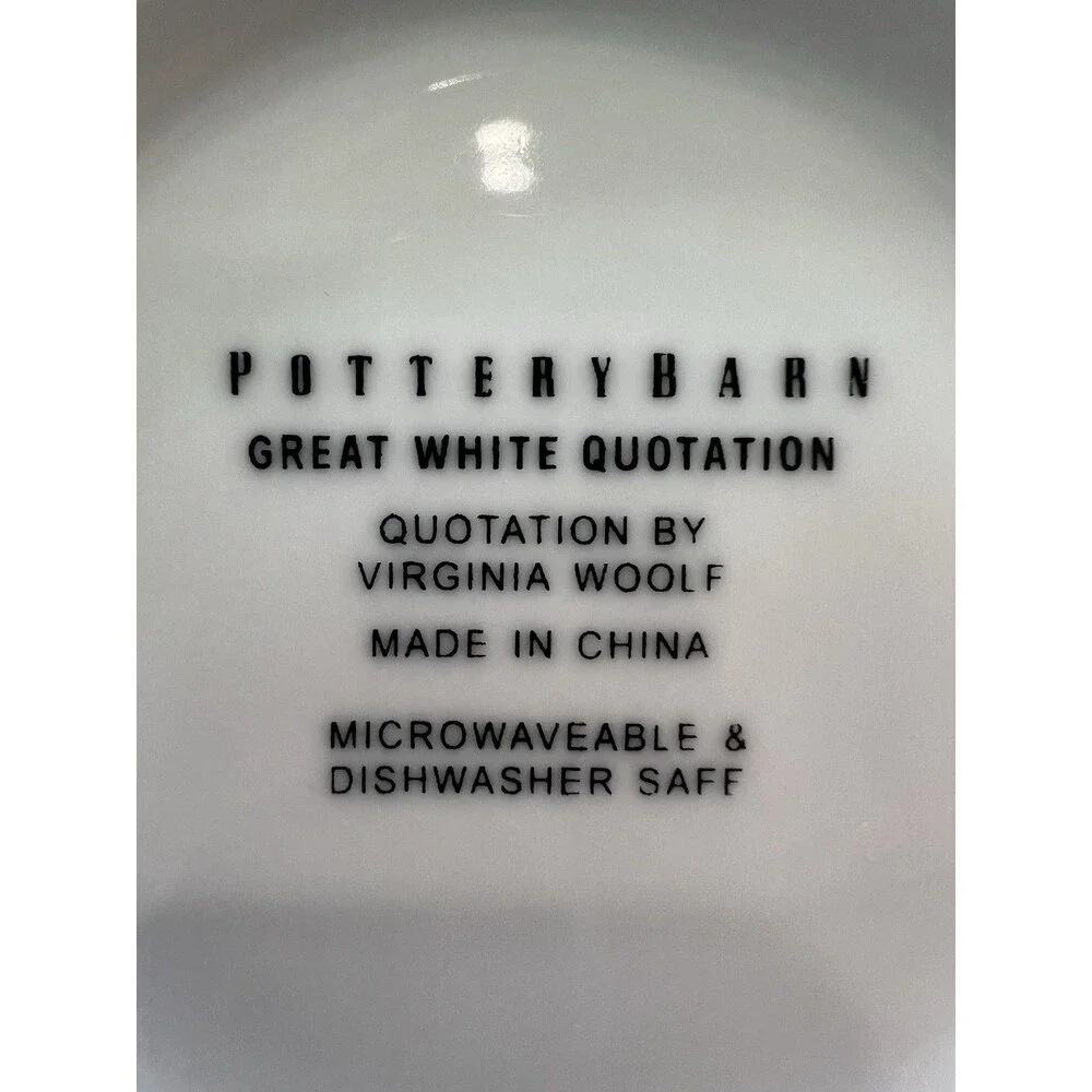 Pottery Barn 9 1/4